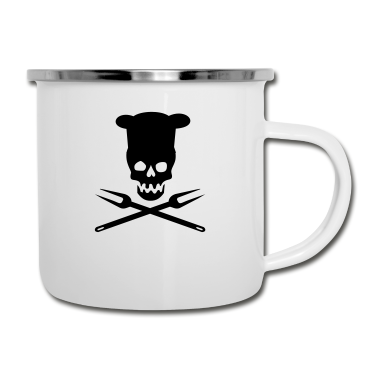 Kochen Emaille Tasse - Koch