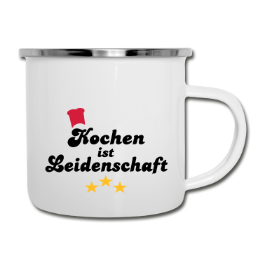 Kochen Emaille Tasse - kochen
