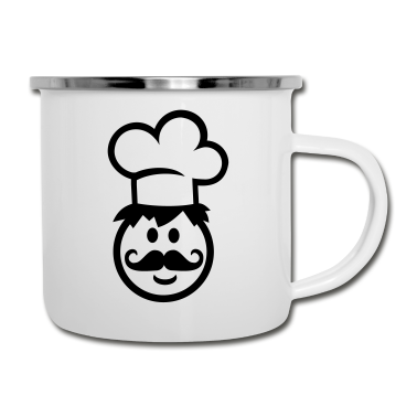 Kochen Emaille Tasse - Koch