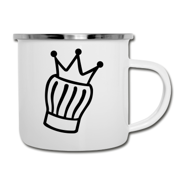 Kochen Emaille Tasse - Koch