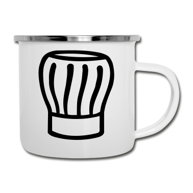 Kochen Emaille Tasse - Koch