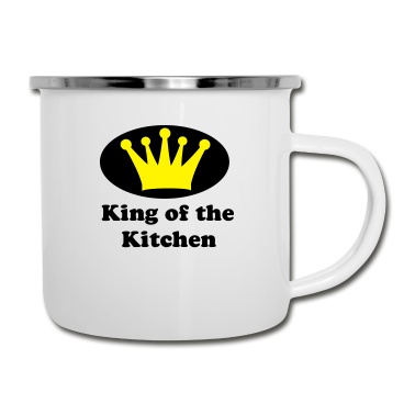 Kochen Emaille Tasse - kochen