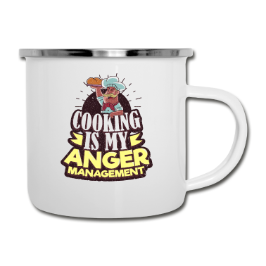 Kochen Emaille Tasse - Kochen