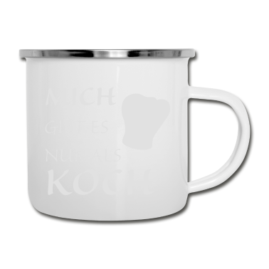 Kochen Emaille Tasse - Nur als Koch
