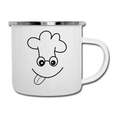 Kochen Emaille Tasse - Koch