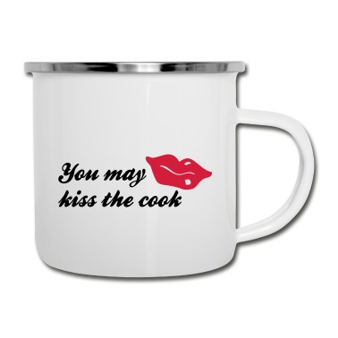 Kochen Emaille Tasse - Koch