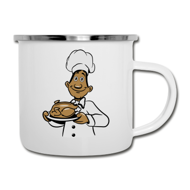 Kochen Emaille Tasse - kochen koch stolz hähnchen