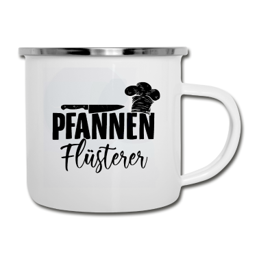 Kochen Emaille Tasse - Kochen | Koch Köche Küchenchef Hobbykoch Geschenke