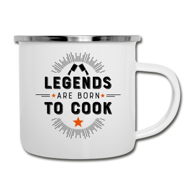 Kochen Emaille Tasse - Kochen