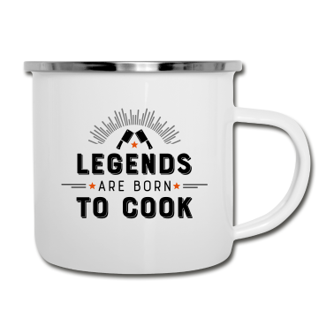 Kochen Emaille Tasse - Kochen