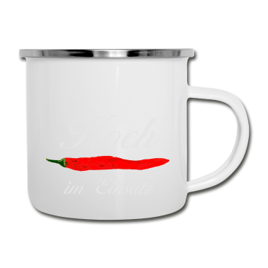 Kochen Emaille Tasse - Koch