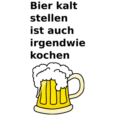 Motiv Wenn Männer kochen...