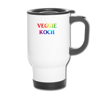 Kochen Thermobecher - Veggie Koch in Farbe Koch und Kochen Shirts