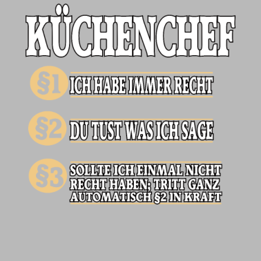 Motiv Küchenchef Koch Kochen