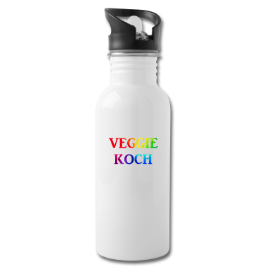 Kochen Trinkflasche - Veggie Koch in Farbe Koch und Kochen Shirts