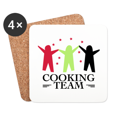 Kochen Untersetzer - Team Küche
