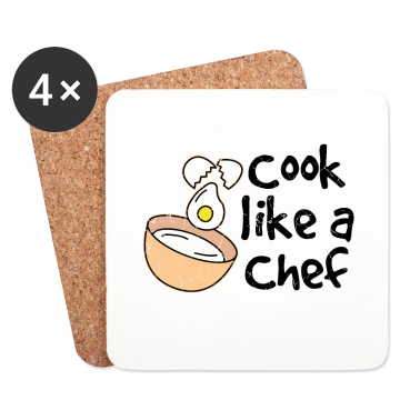 Kochen Untersetzer - Kochen Koch