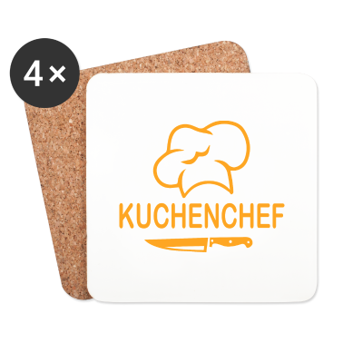 Kochen Untersetzer - Koch kochen backen