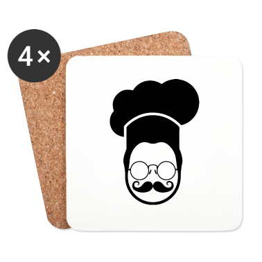 Kochen Untersetzer - Koch kochen backen