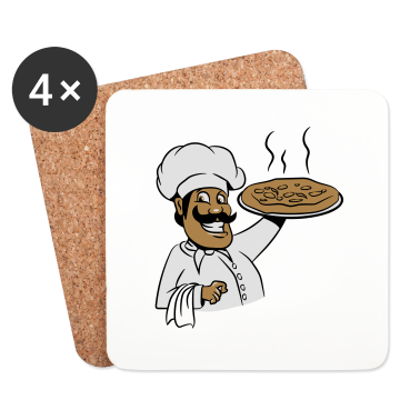 Kochen Untersetzer - kochen koch pizza