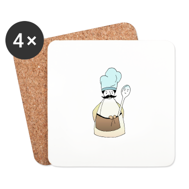 Kochen Untersetzer - Koch