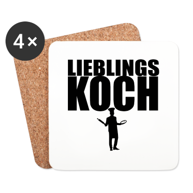 Kochen Untersetzer - Lieblings Koch - Lieblingskoch bester Koch kochen