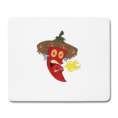 Kochen Mousepad - Chilli Kochen Koch