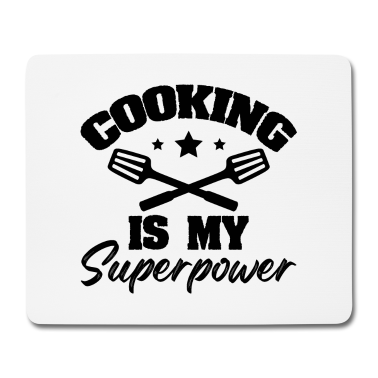 Kochen Mousepad - kochen superpower koch