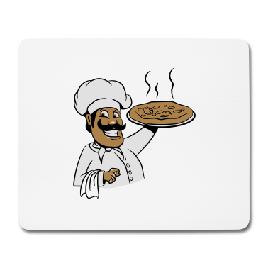 Kochen Mousepad - kochen koch pizza