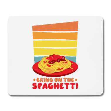 Kochen Mousepad - italienisch Spaghetti Pasta Nudeln Lasagne