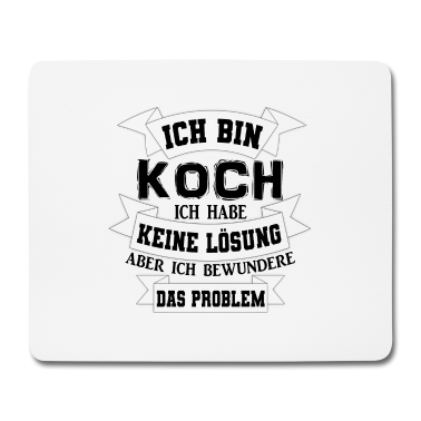 Kochen Mousepad - Kochen Koch Geschenkidee