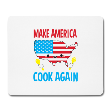 Kochen Mousepad - Lassen Sie Amerika wieder kochen, kochen Sie und Geschenke kochen,