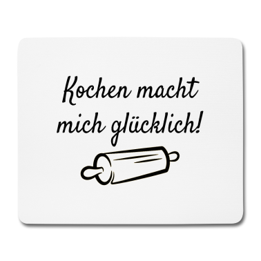 Kochen Mousepad - Kochen Koch Spruch
