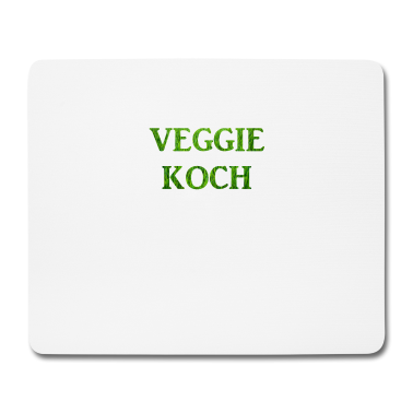Kochen Mousepad - Veggie Koch in Natur Koch und Kochen Shirts