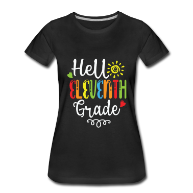 Backen T-Shirt - Hallo Elfte Klasse zurück in die Schule