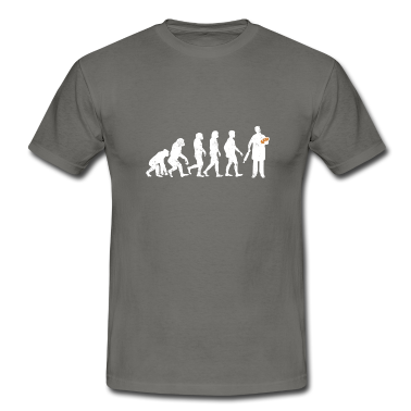 Backen T-Shirt - Bäcker evolution geschenk brot backen beruf teig