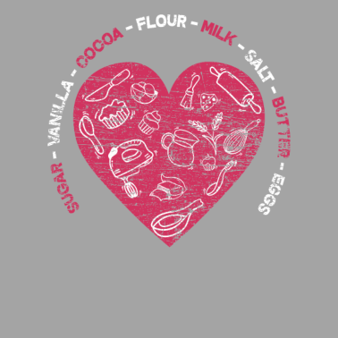 Motiv Backen Herz