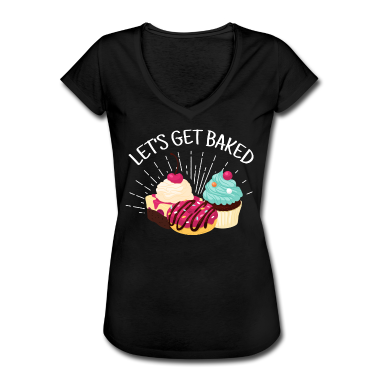Backen T-Shirt - Backen Cupcake Konditor Geschenk