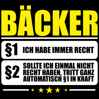 Motiv Lustige Bäcker Sprüche Geschenkidee