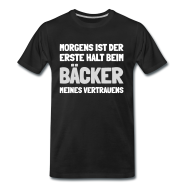 Backen T-Shirt - Bäcker meines Vertrauens