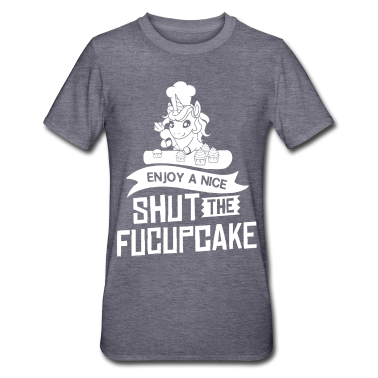 Backen T-Shirt - Shut The Fucupcake Einhorn Backen Cupcake