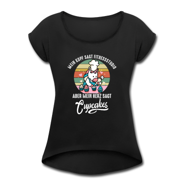 Backen T-Shirt - Mein Kopf sagt Fitness Lustiges Bäcker Einhorn