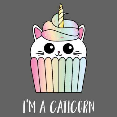 Motiv Katze einhorn Cupcake caticorn backen Schürze