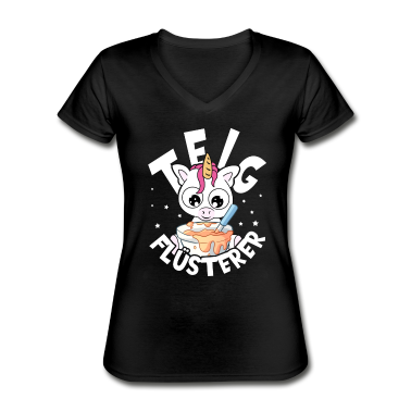 Backen T-Shirt - Teigflüsterer I süßes Backen Kuchen Einhorn
