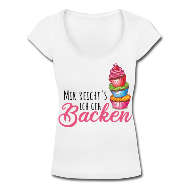 Backen T-Shirt - Mir reichts ich geh backen