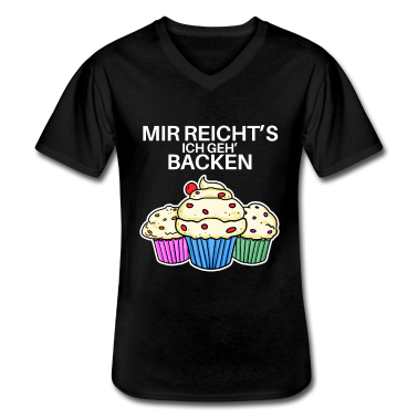 Backen T-Shirt - Mir reichts ich geh Backen Lustig Bäcker Geschenk