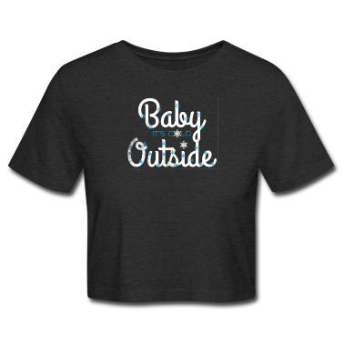 Backen T-Shirt - Baby It's Cold Outside - Christmas Gift T-Shirt