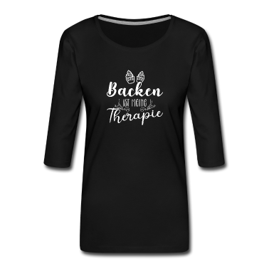 Backen T-Shirt - Backen ist meine Therapie - Hobby backen Küche fun