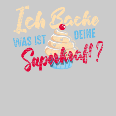 Motiv Bäcker Superkraft