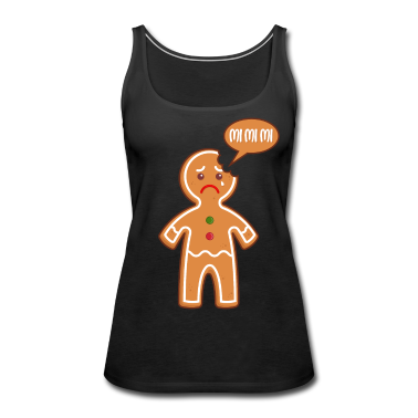Backen Tank Top - Lebkuchenmann Mimimi Mi Mi Mi Bäcker Gebäck Backen